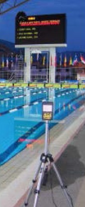 Стартовая вспышка FLASH XL визуальный стартовый сигнал для хронометража бассейна